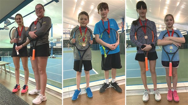 Un beau classement pour les athlètes de Tennis Beauce