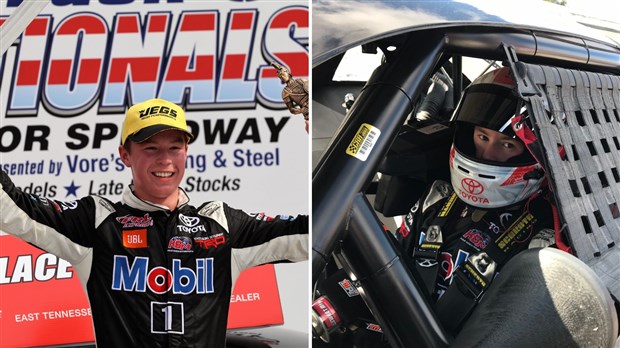 Le pilote Raphaël Lessard continue sa progression au Tennessee