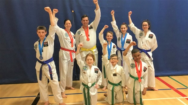 Le Club de Taekwondo de Ste-Marie revient avec 11 médailles