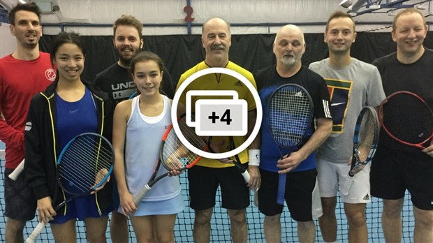 Plusieurs athlètes se démarquent lors du tournoi de double de Tennis Beauce