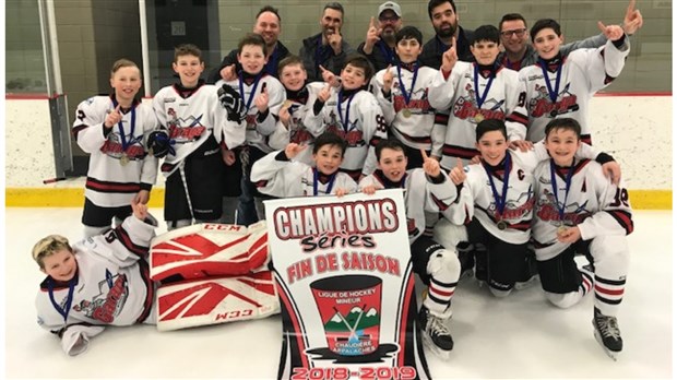 Le Garaga Pee Wee B2 classé au troisième rang