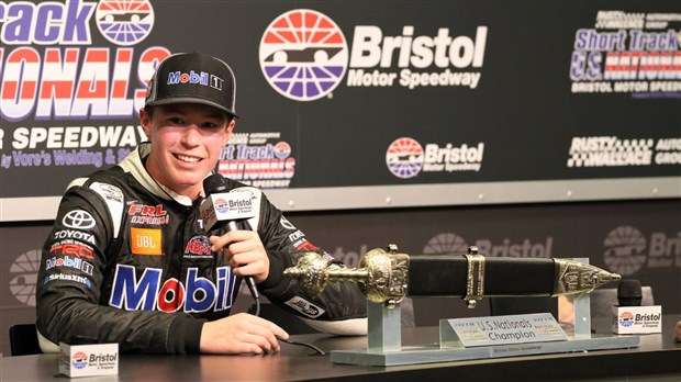 Raphaël Lessard s’élancera sur l’ovale le plus rapide au monde à Bristol
