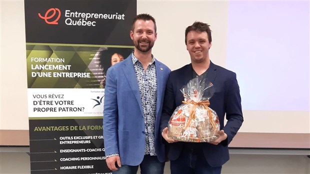 Alexandre Paré partage son expérience aux étudiants du centre de formation des Bâtisseurs