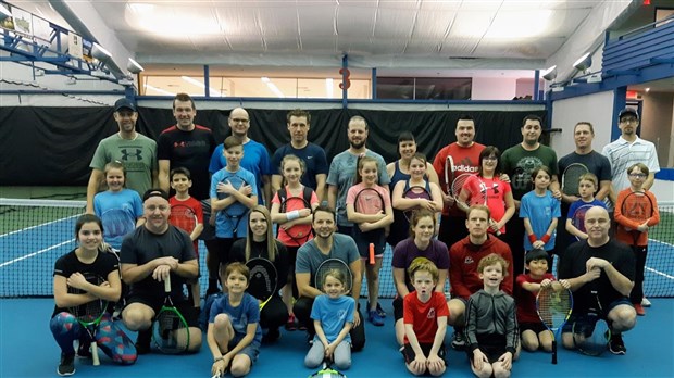 Nouvelle édition du Tournoi Parents-Enfants de Tennis Beauce
