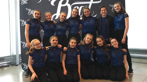 La troupe de danse des Lynx de nouveau championne