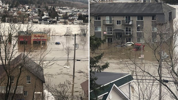 Inondations printanières : des inondations majeures à Beauceville