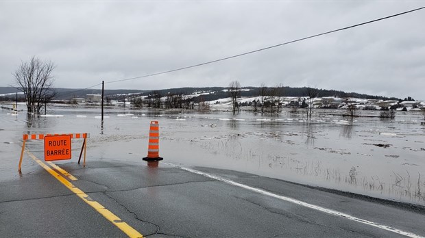 Inondations : coupures d’électricité à Beauceville 