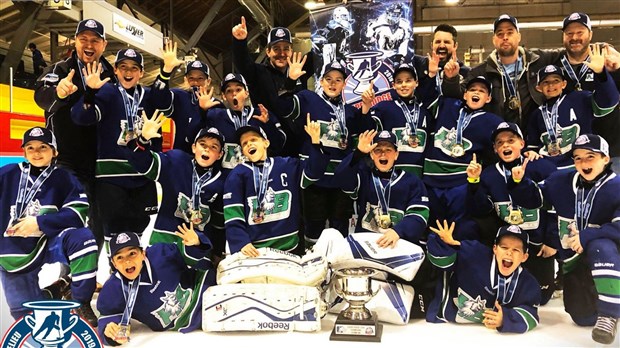 Les Lynx de la Haute-Beauce Atome BB remporte la Coupe Dodge