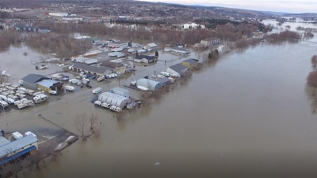 Les drones ne sont pas les bienvenus près des zones inondées 