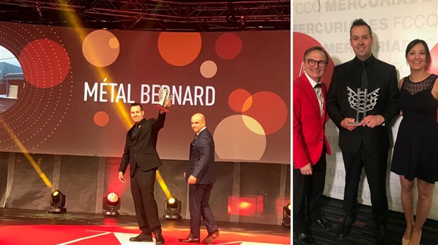 Métal Bernard lauréat d'un prix aux Mercuriades