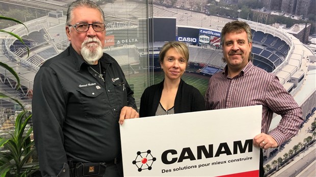 Un don de 6 055$ des employés de Canam pour la santé des aînés