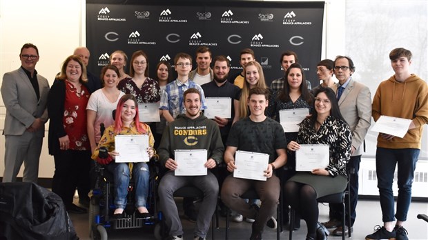 9600$ en bourses ont été remis aux étudiants du Cégep Beauce-Appalaches