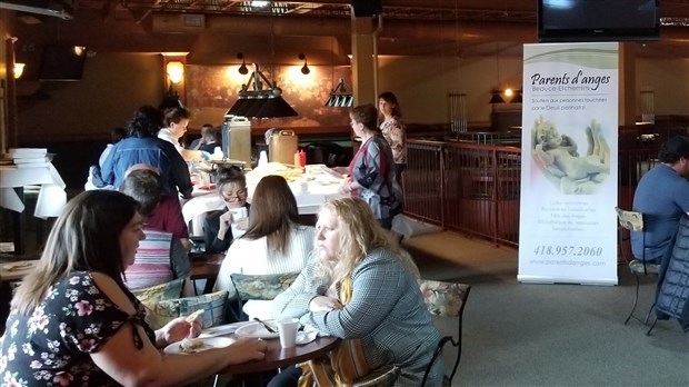 Parents d'Anges Beauce-Etchemins a amassé 250$ au brunch