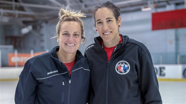 Marie-Philip Poulin et Caroline Ouellette animeront un camp d'entraînement à Beauceville 