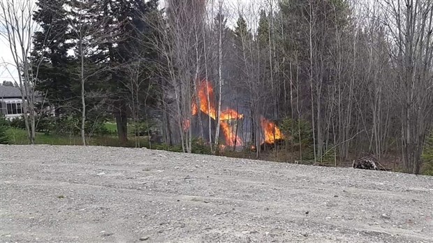 Un incendie sur la 25 Rue à St-Georges