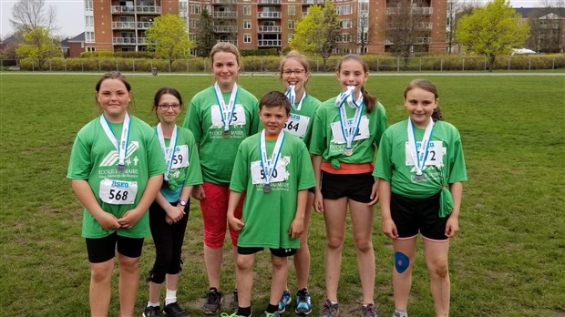 L’école primaire de Saint-Gédéon remporte 8 médailles au Championnat régional d’athlétisme primaire