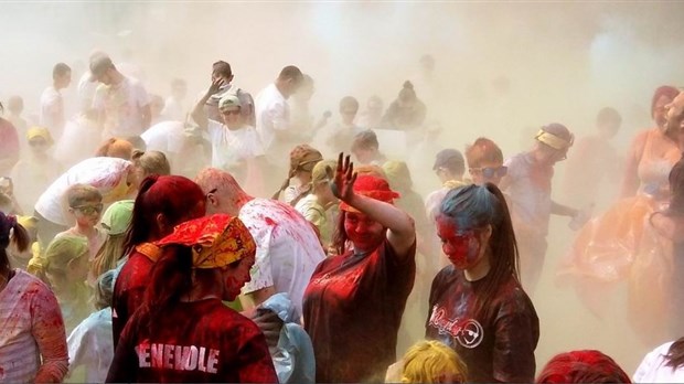 Normand DeLessard présente la course colorée édition 2019