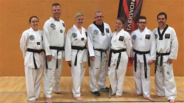 Six élèves du Club de taekwondo de Sainte-Marie atteignent la plus haute distinction de leur discipline