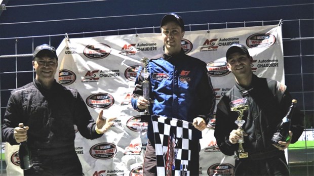 Trois pilotes beaucerons sur le podium à l'Autodrome Chaudière 