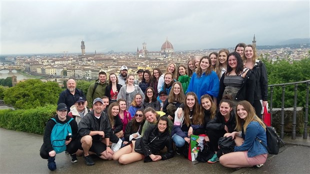 Un voyage en Italie pour des élèves en Sciences humaines du CBA