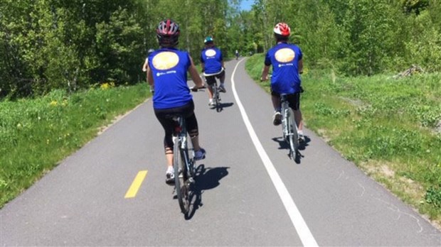 Une quarantaine de jeunes pour la 15e randonnée à vélo, Une route sans fin