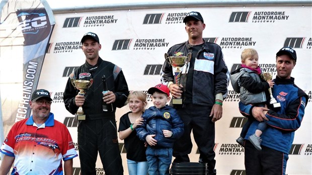 Série Sportsman Québec TEC : Martin Bisson et Dominic Jacques accèdent au podium