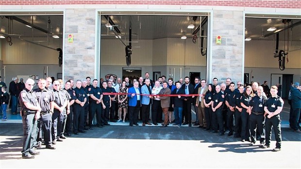 La nouvelle caserne de pompiers de Saint-Joseph-de-Beauce est officiellement inaugurée