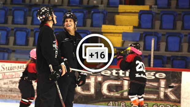 Marie-Philip Poulin : une athlète impliquée auprès des hockeyeuses de demain 