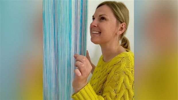 « Transparence chromatique » : Florence Giroux-Gravel expose en solo au Musée Marius-Barbeau de Saint-Joseph