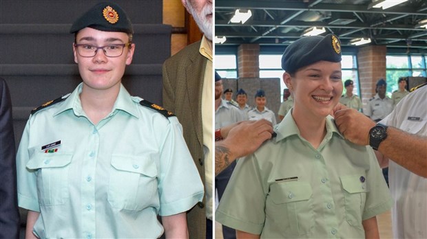 Deux cadettes de Ste-Marie ont obtenu de nouveaux postes