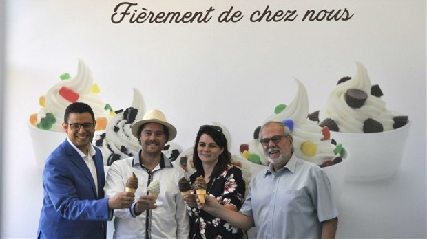 La Pralinière de St-Georges inaugurée autour d'un cornet