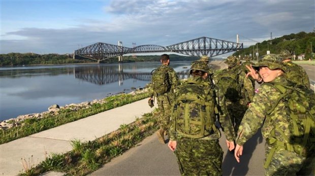 Une délégation du Régiment de la Chaudière participera à la marche de Nimègue dans les Pays-Bas 