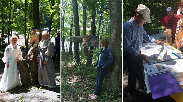 Près de 400 personnes ont visité dimanche dernier le parc des Rapides du Diable 