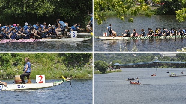 Photos et vidéo de la 10e édition de la course de bateaux-dragons