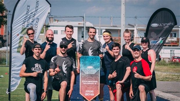 Les Bucks de St-Georges ont remporté le tournoi d'ultimate frisbee à Québec