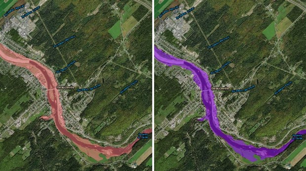 Inondations : le centre économique de Beauceville est toujours paralysé par le moratoire 