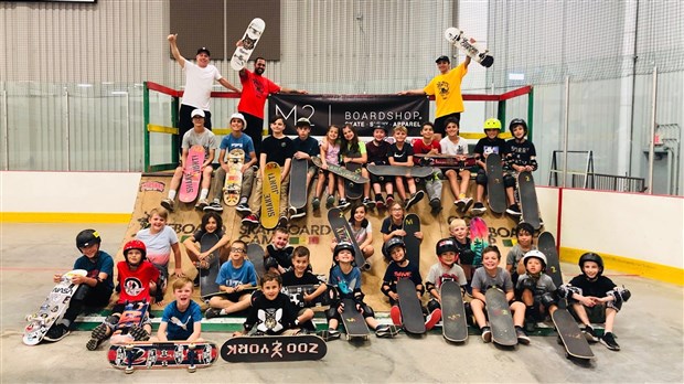 Un engouement pour le skate à Saint-Georges 