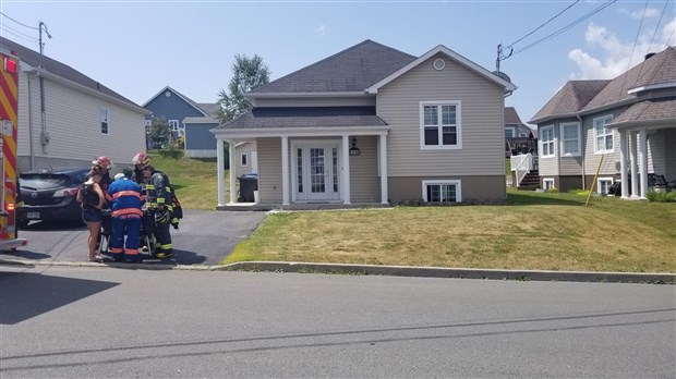 Un incendie rapidement maîtrisé sur la 9e Avenue à Saint-Georges