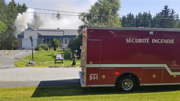 Un incendie dans une résidence de la 10e avenue à Saint-Georges