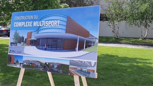 Début de la première étape du futur complexe multisport de Saint-Georges