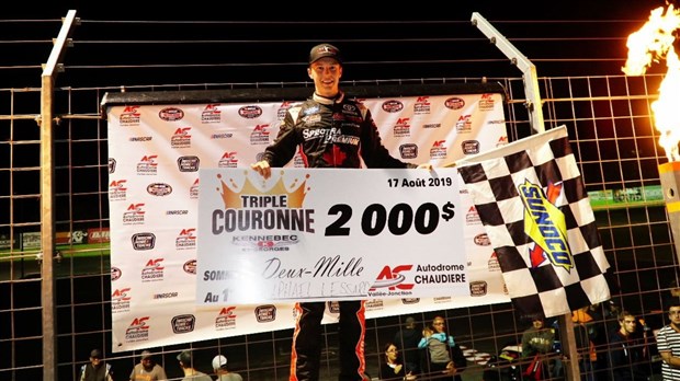 Raphaël Lessard remporte la Triple Couronne Kennebec