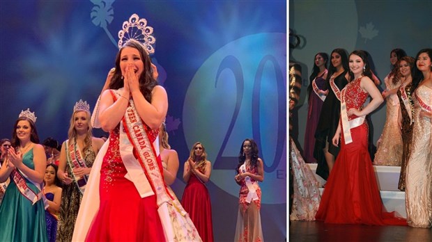 Maya Caron a remporté Miss Teen Canada Globe 2019