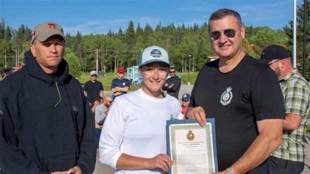 Corps de cadets 2765 de Lac-Etchemin : l’adjudant-chef Laurence Breton se distingue