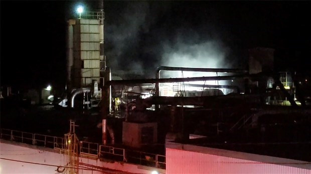Un nouvel incendie chez Royal Mat 