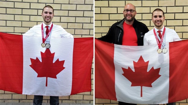 Un ancien élève du Centre de formation en mécanique de véhicules lourds de Lévis remporte une médaille d'argent