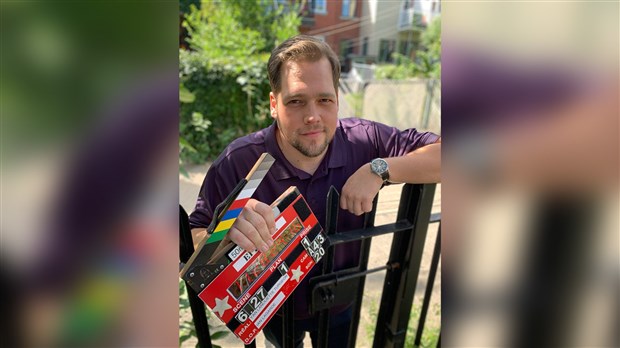 Guillaume Cyr, porte-parole de la 15e édition du festival du film de Saint-Séverin