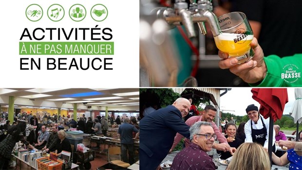 Activités à ne pas manquer en Beauce du 20 au 22 septembre 2019 