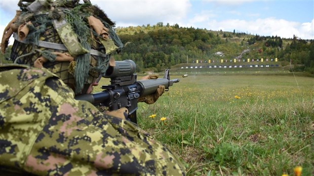 La population invitée à venir observer les militaires du Régiment de la Chaudière à l'entraînement 