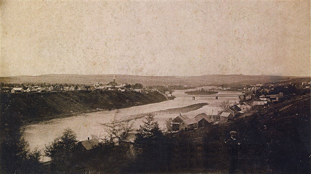 LA MAISON D'EDMOND VEILLEUX EN 1894