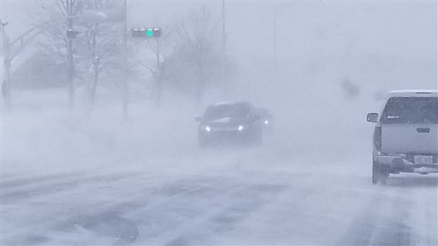 Soyez prudent sur les routes durant la mauvaise météo